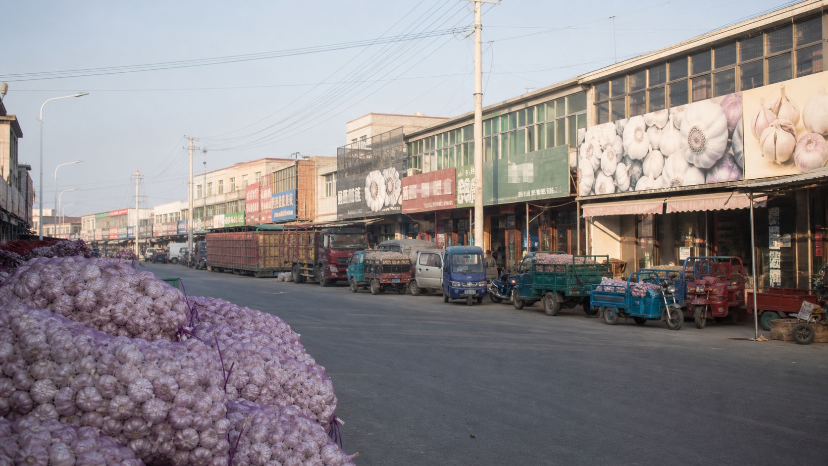 Jinxiang town streetscape